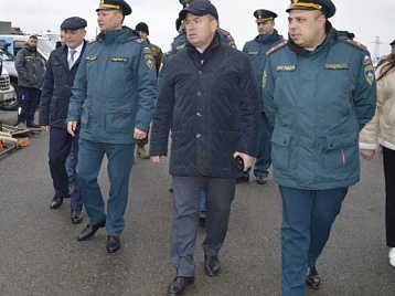 Смотр сил и средств экстренных служб